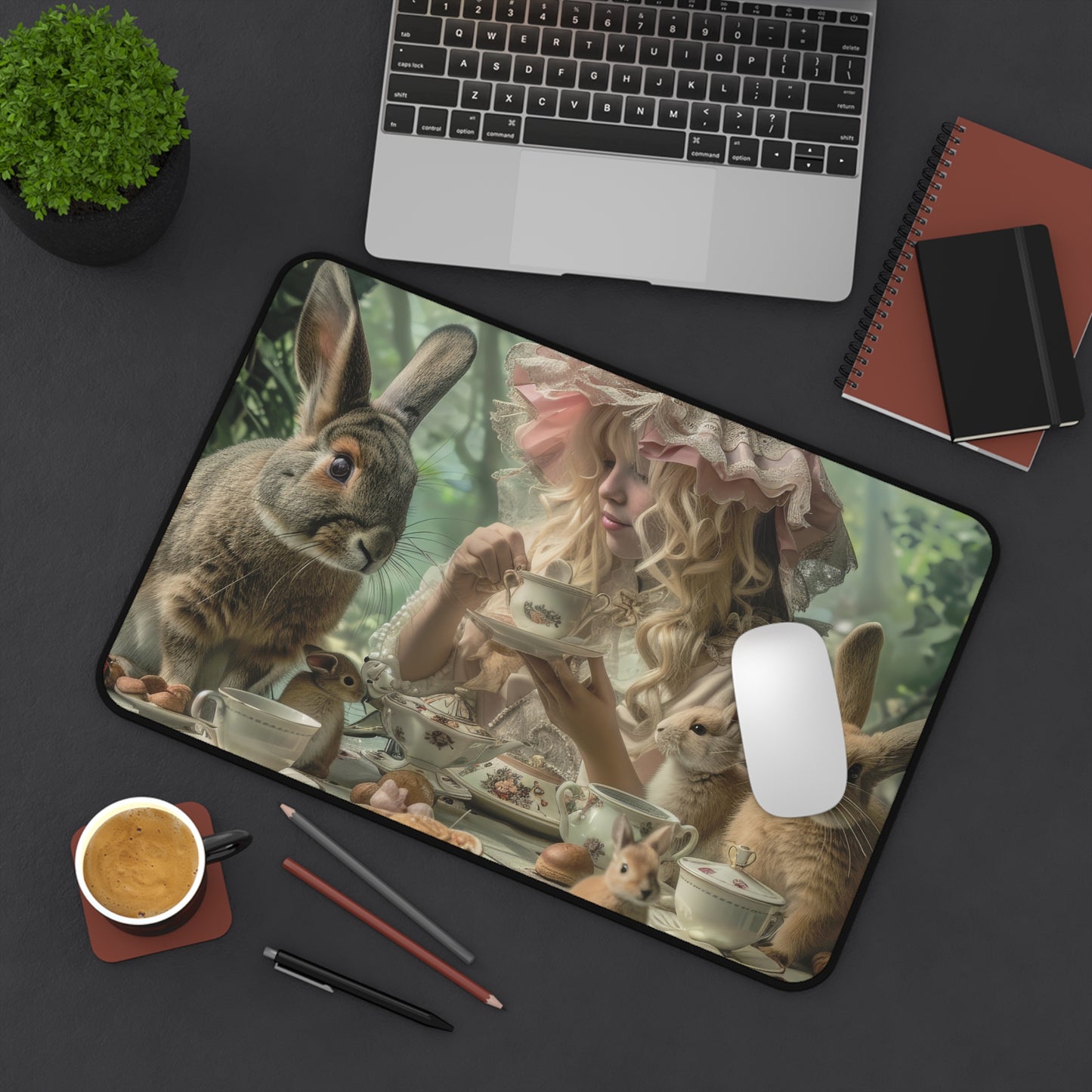 Mystical Morning Tea Desk Mat