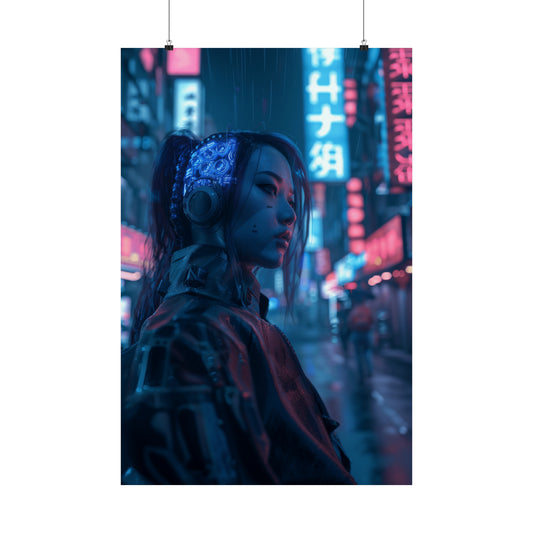 Neon Rain Posters