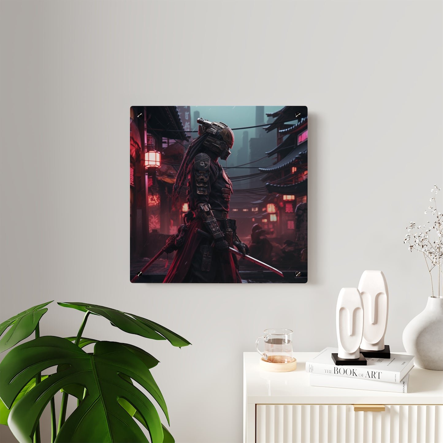 Cyber Samurai Acrylic