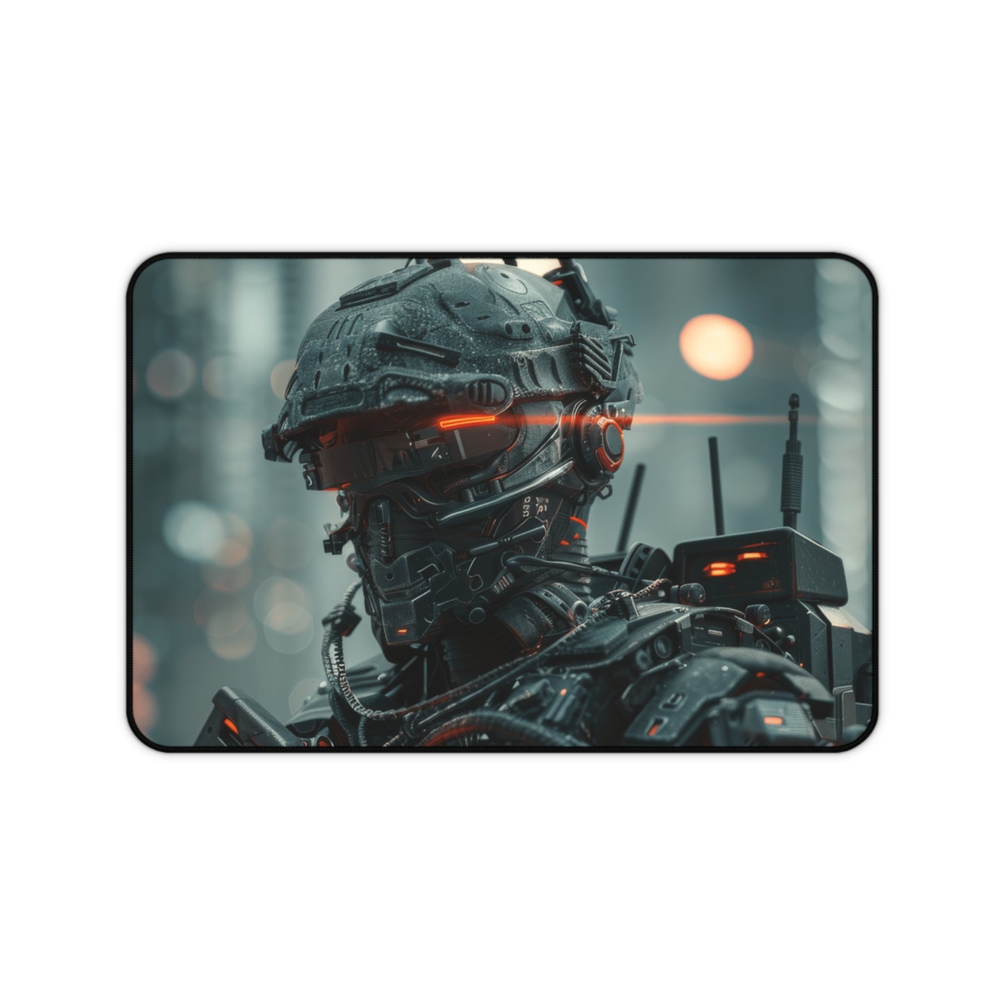 The Cyber Sentinel Desk Mat