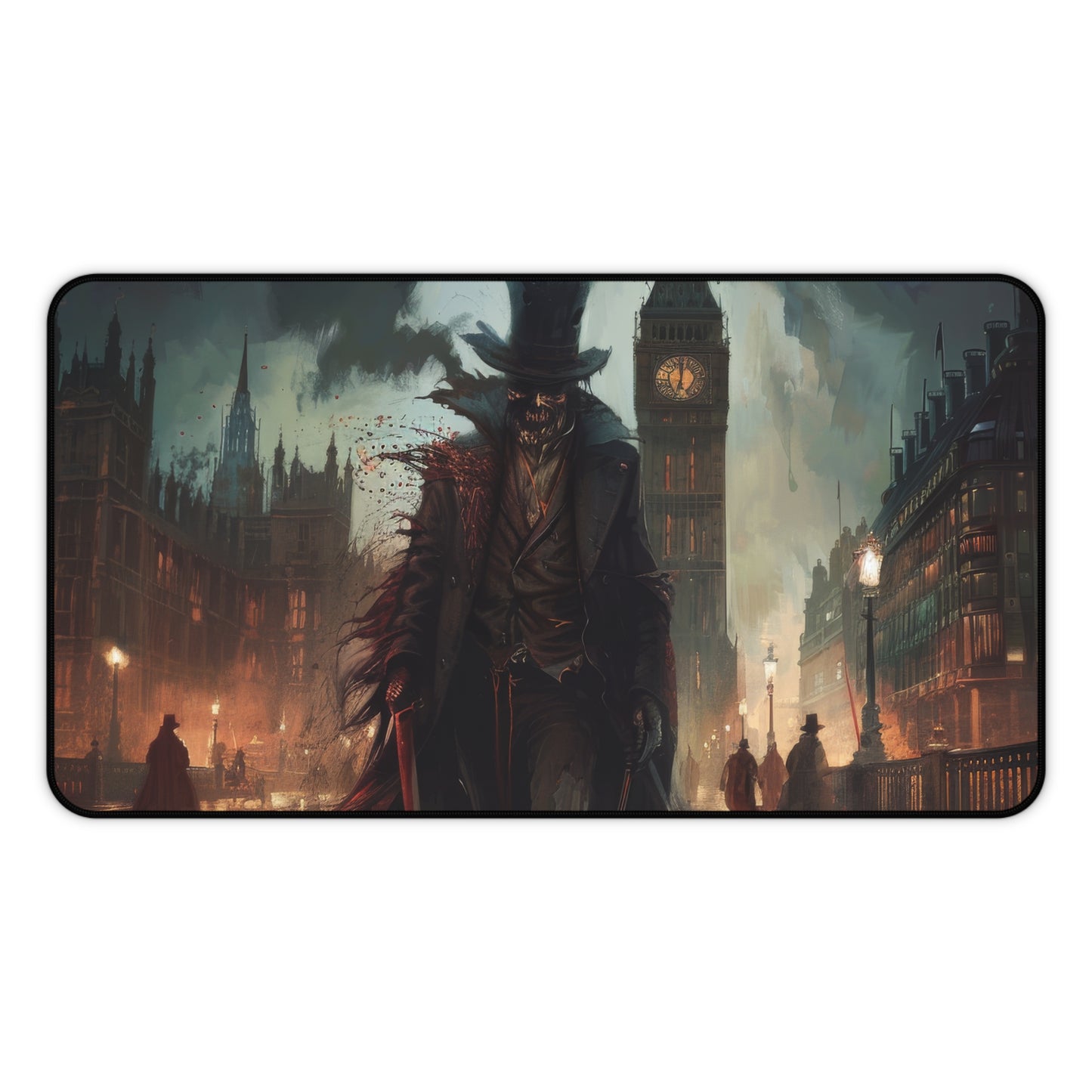 The Night Stalker of London Desk Mat