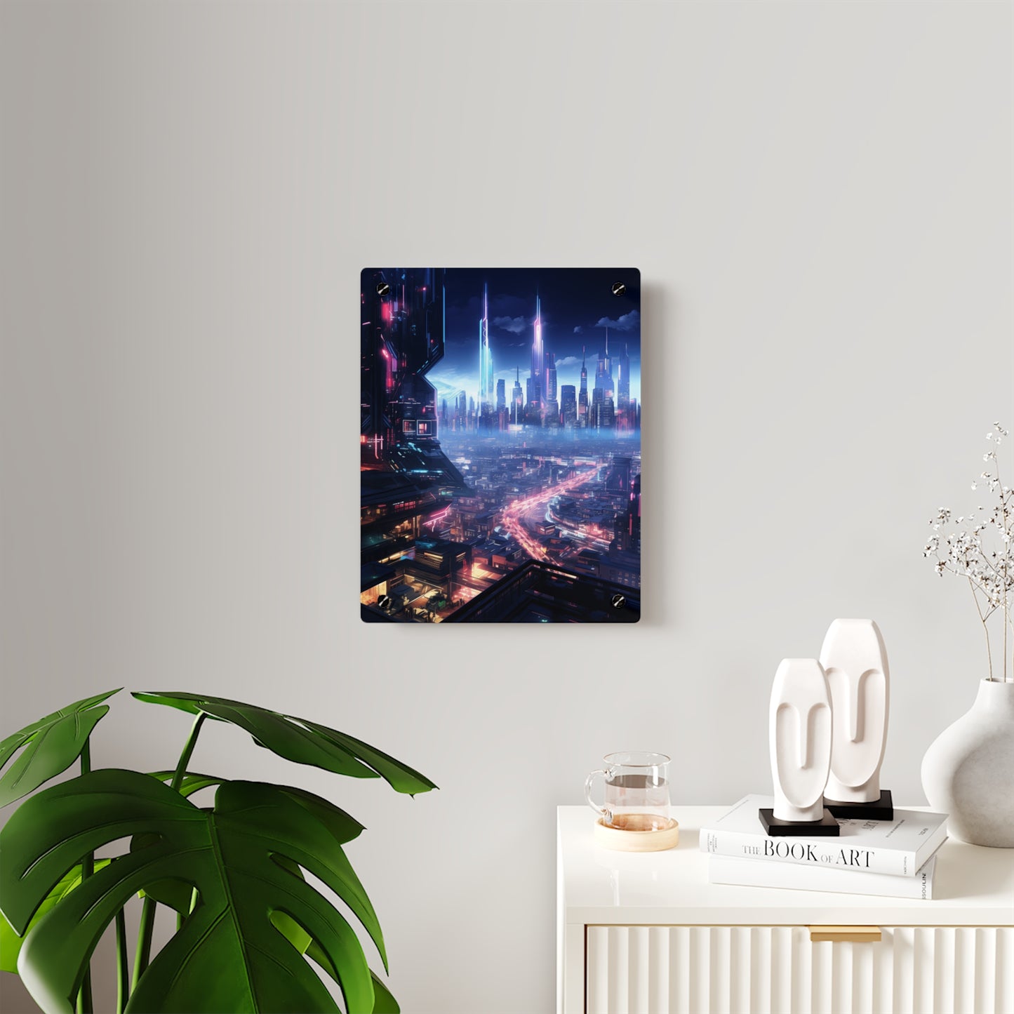 Synthetic Skylines Acrylic