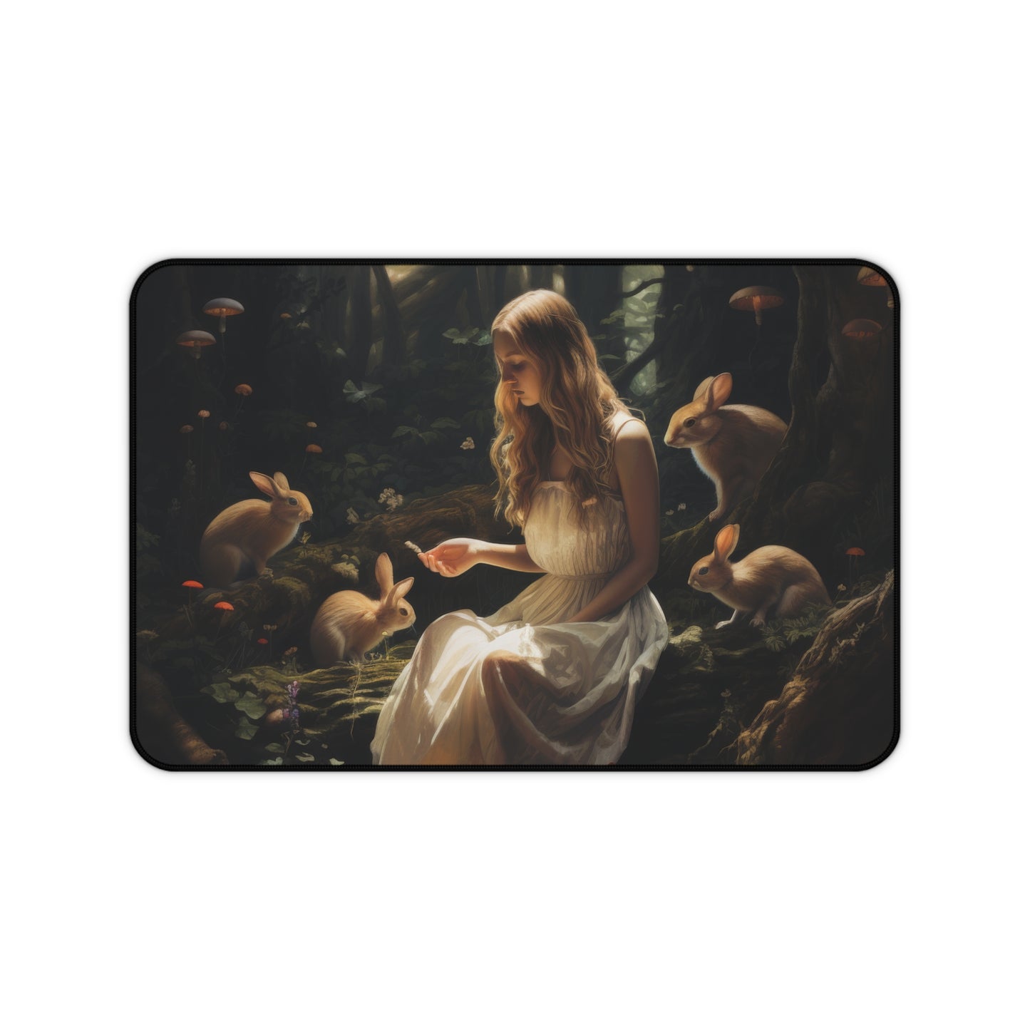 Enchanted Glade Whispers Desk Mat