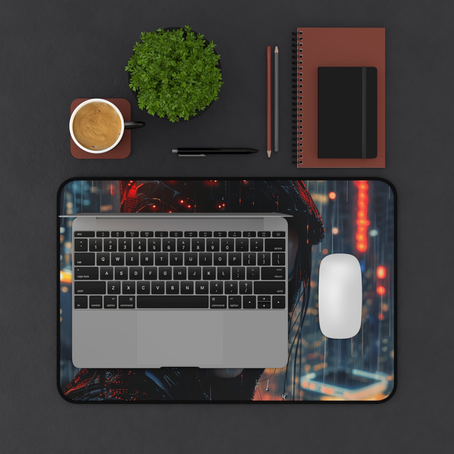 Crimson Mirage Desk Mat