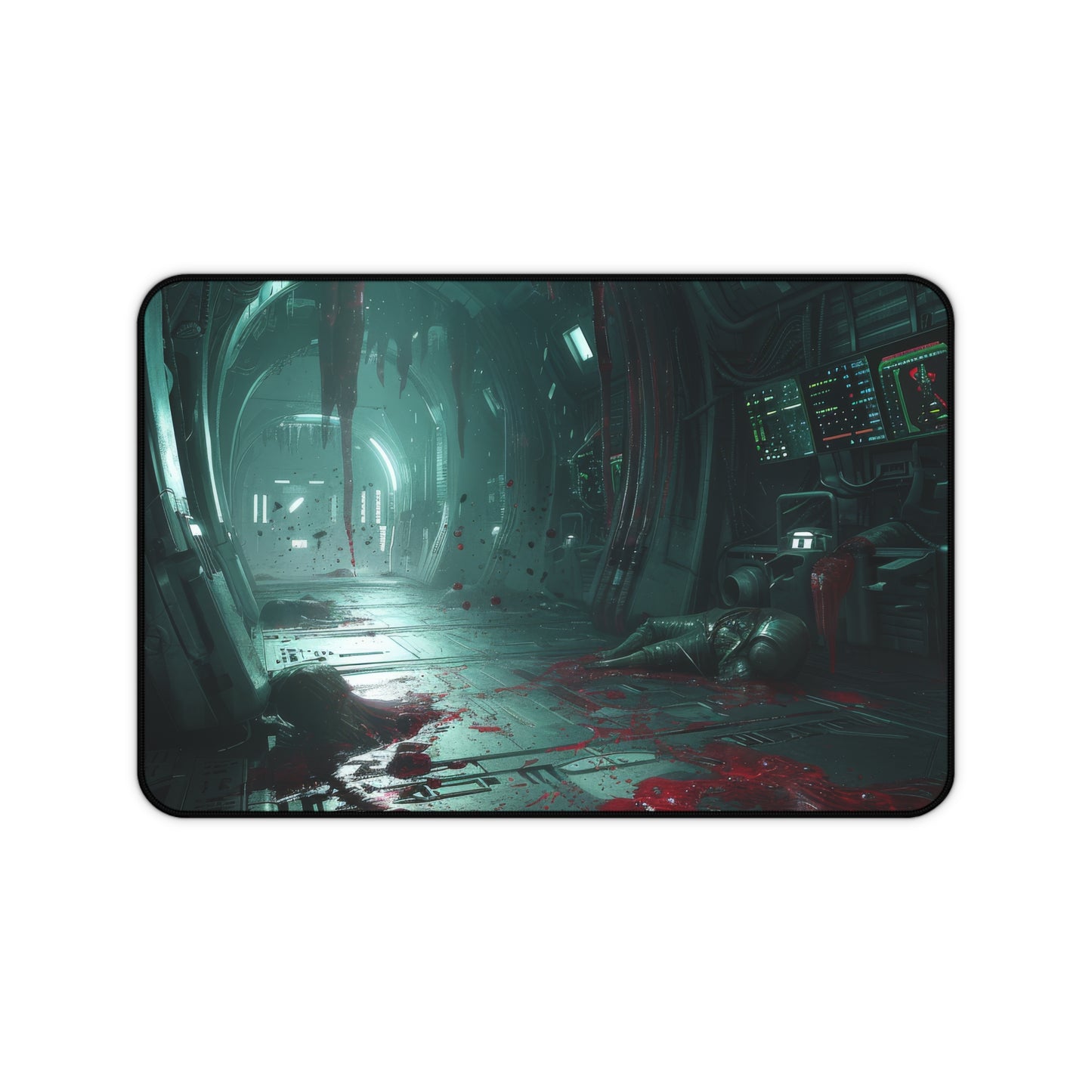 Bloodstained Corridor Desk Mat