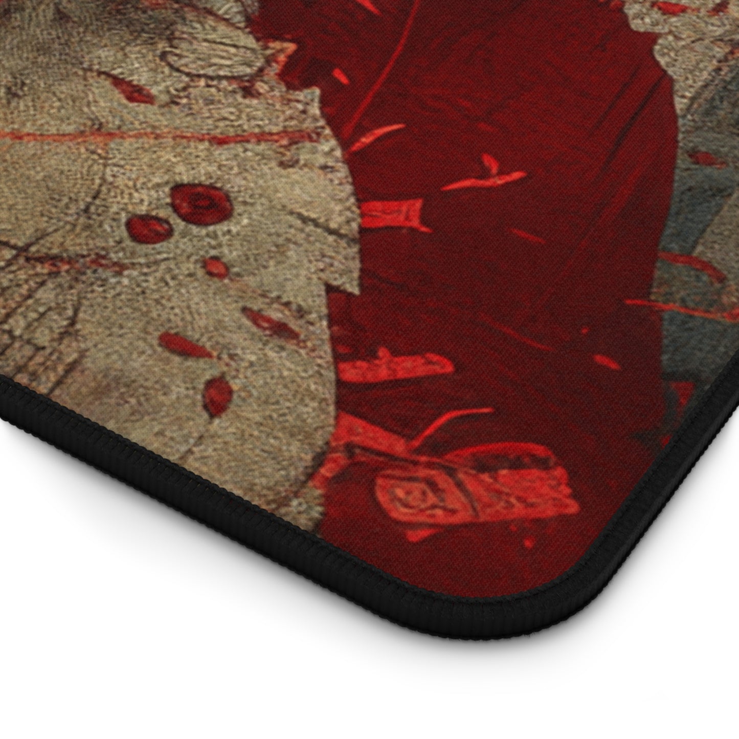 Haunting Geisha of Shadows Desk Mat