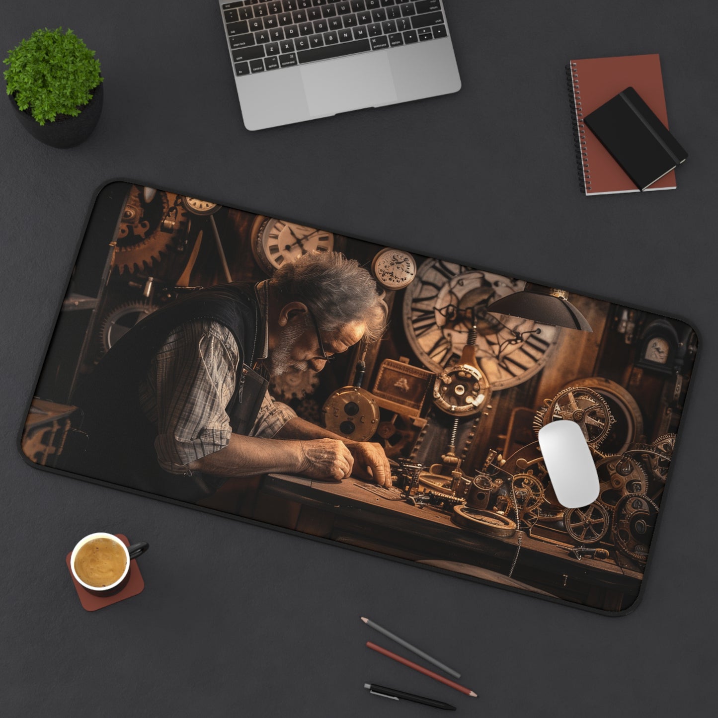 The Chronomaker's Sanctum Desk Mat