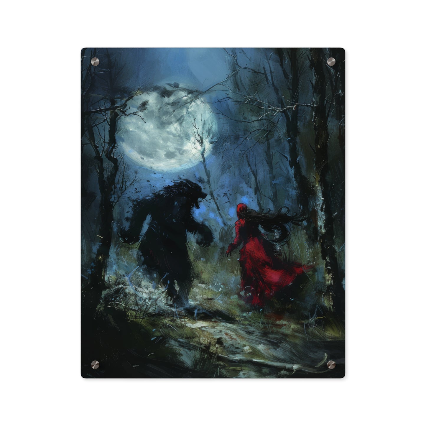 The Wolf's Hunt Acrylic