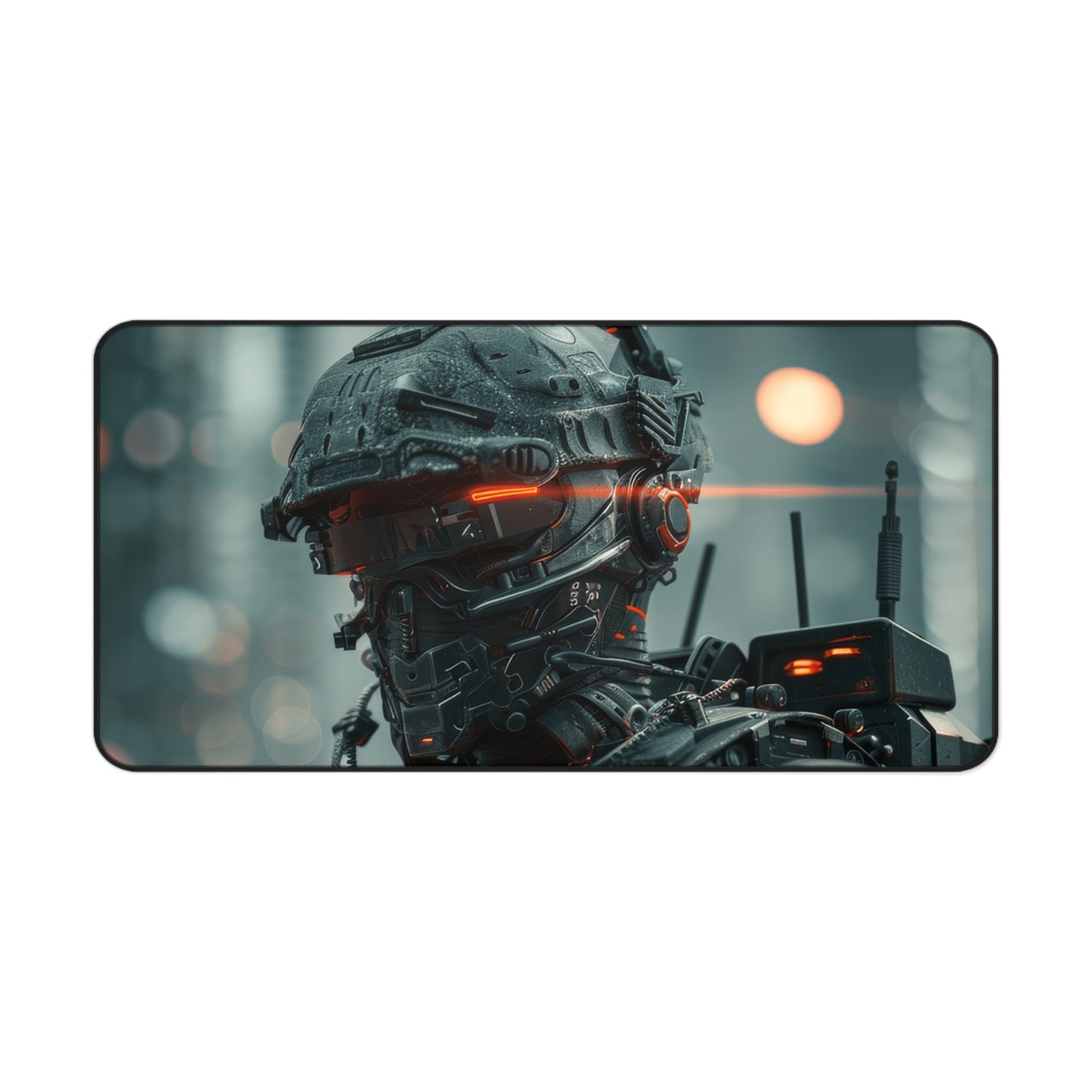 The Cyber Sentinel Desk Mat