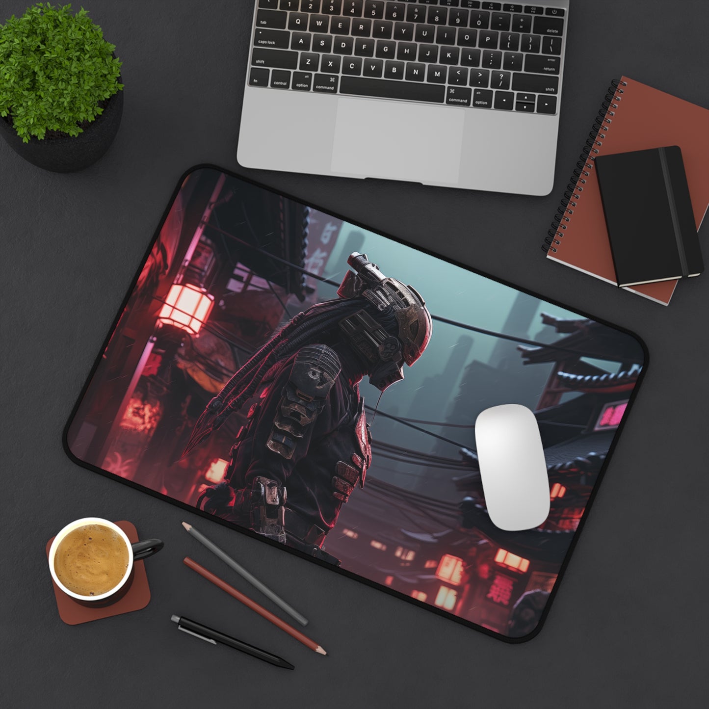 Cyber Samurai Desk Mat