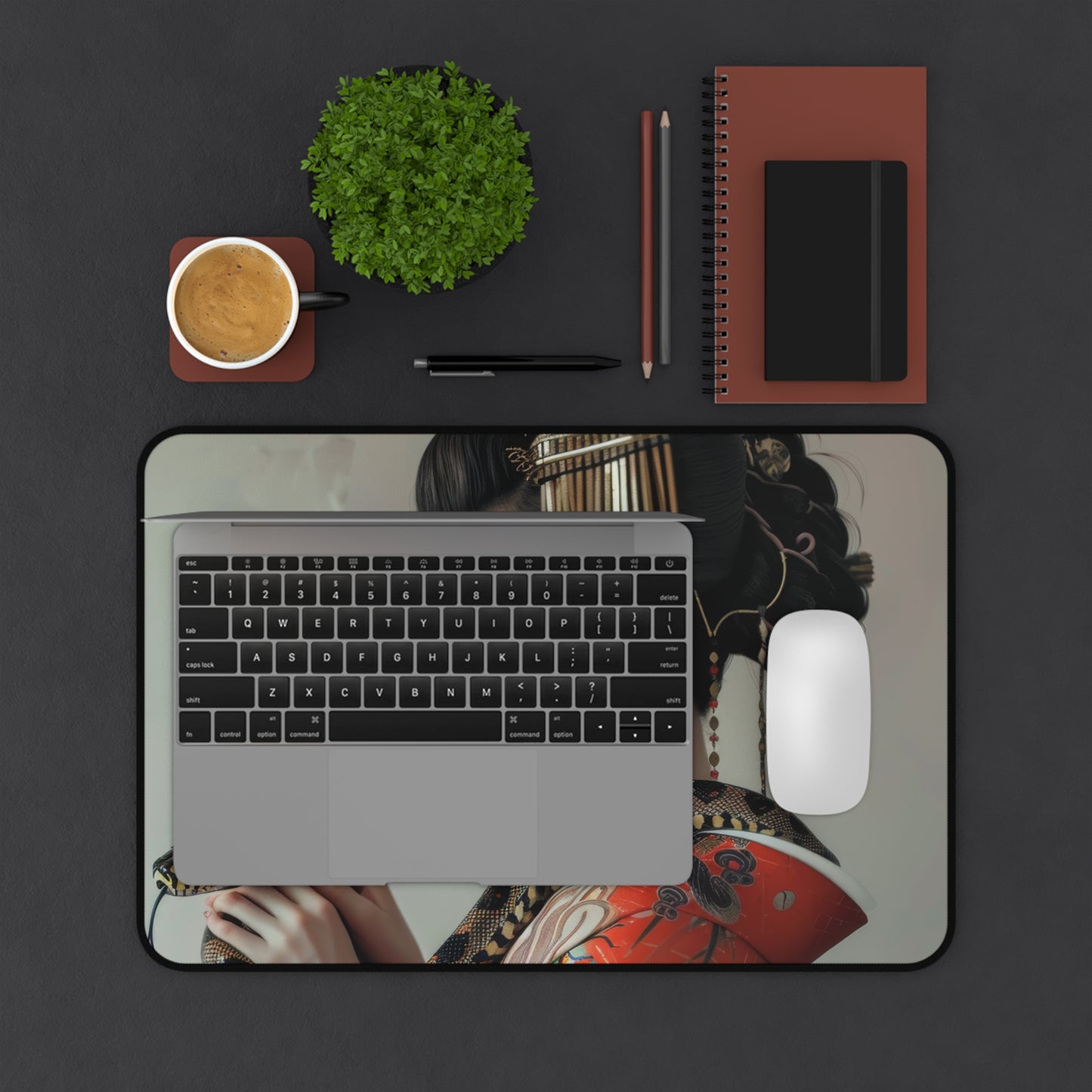 Cyber Oiran Desk Mat