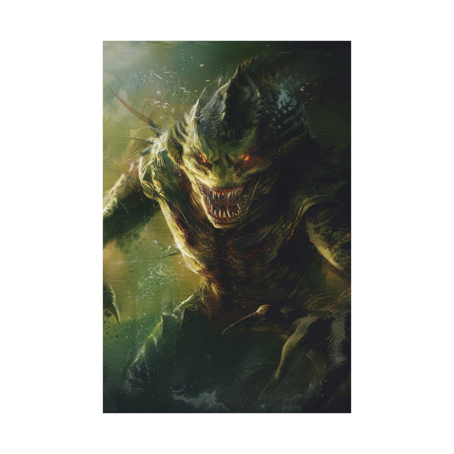 Monster from the Murky Depths Posters