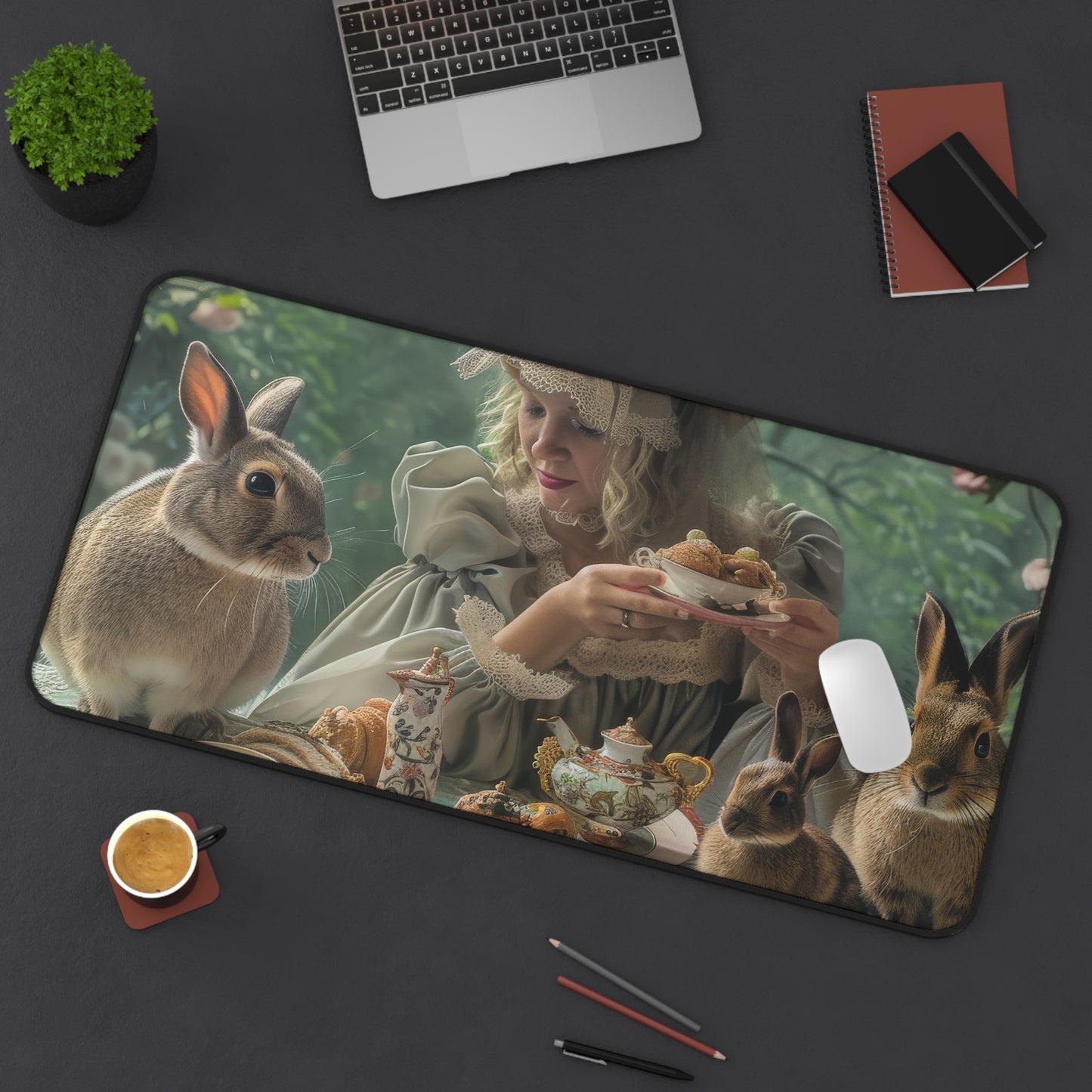 Whimsical Woodland Tea Desk Mat